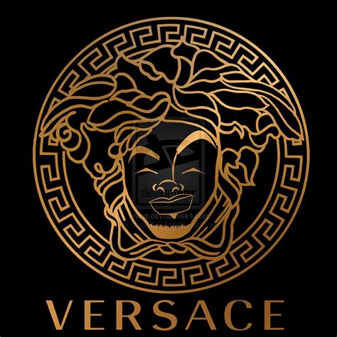 versace gold stock image|versace full logo gold.